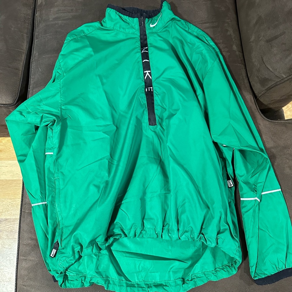 NIKE VINTAGE ACTIVEWEAR WINDBREAKER HALF ZIP REFRACTING LIGHTWEIGHT